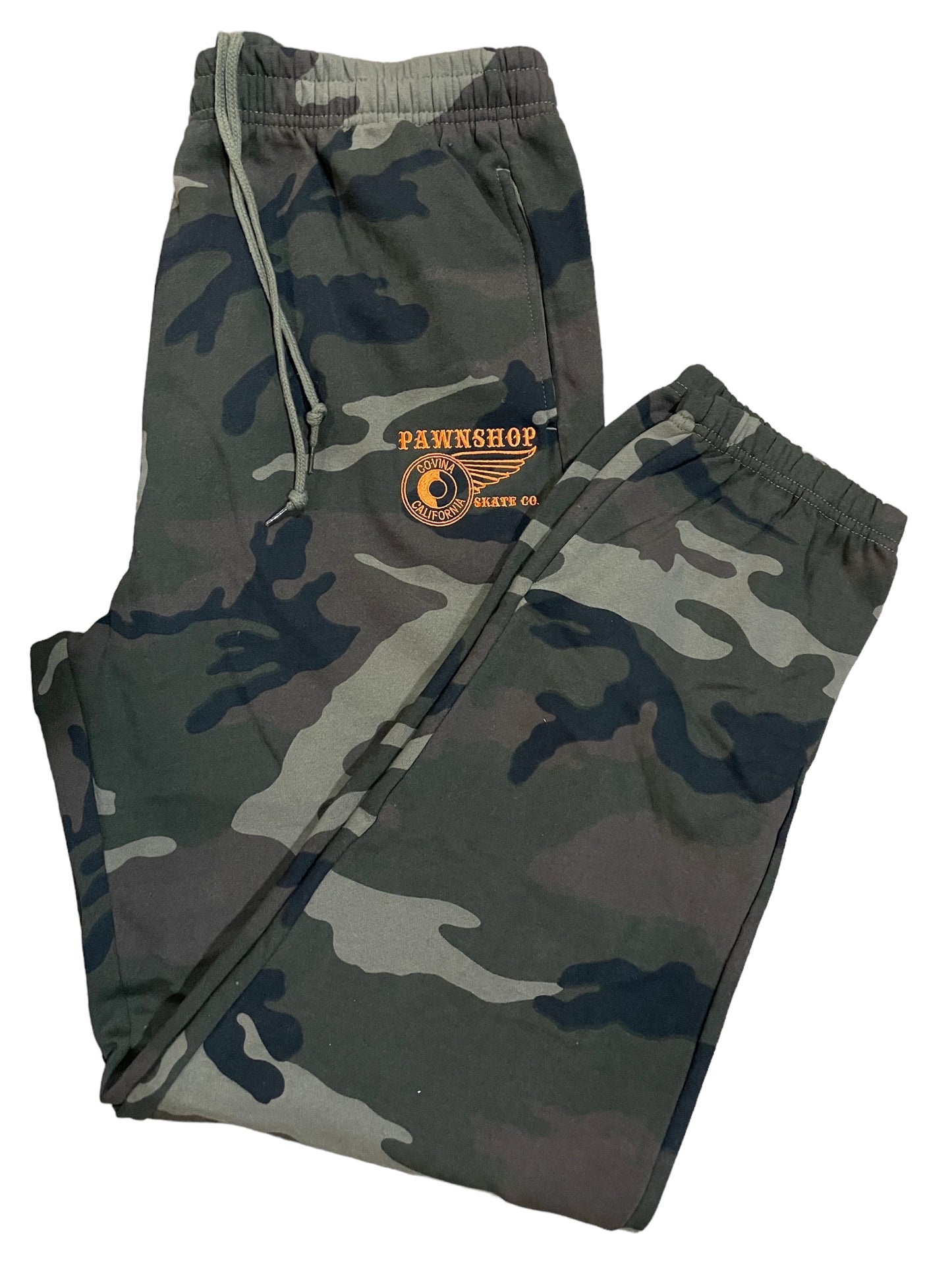 Pawnshop Sweatpants Embroidered Wing and Wheel