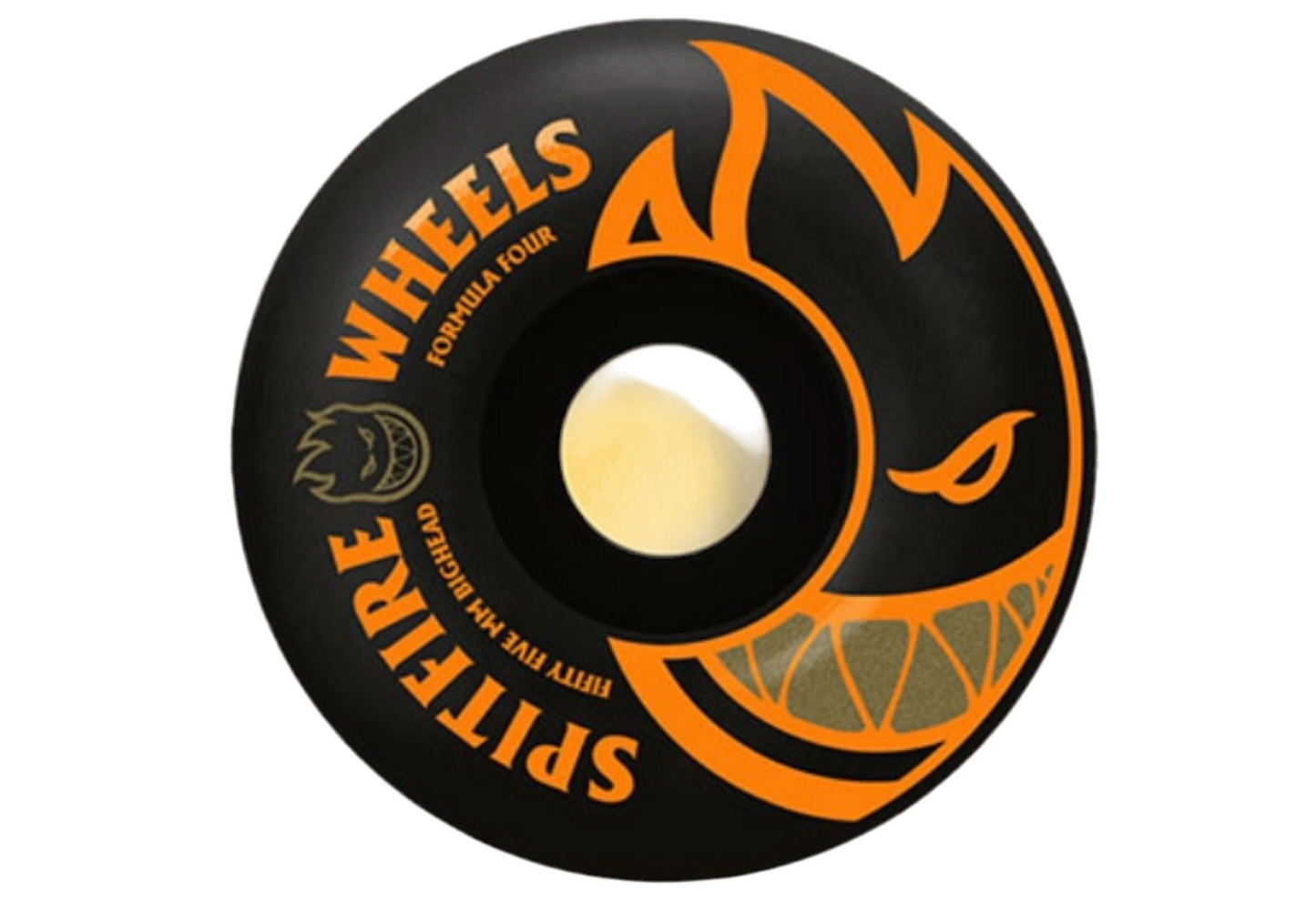 Spitfire formula 4 Bighead wheels Blk/Org