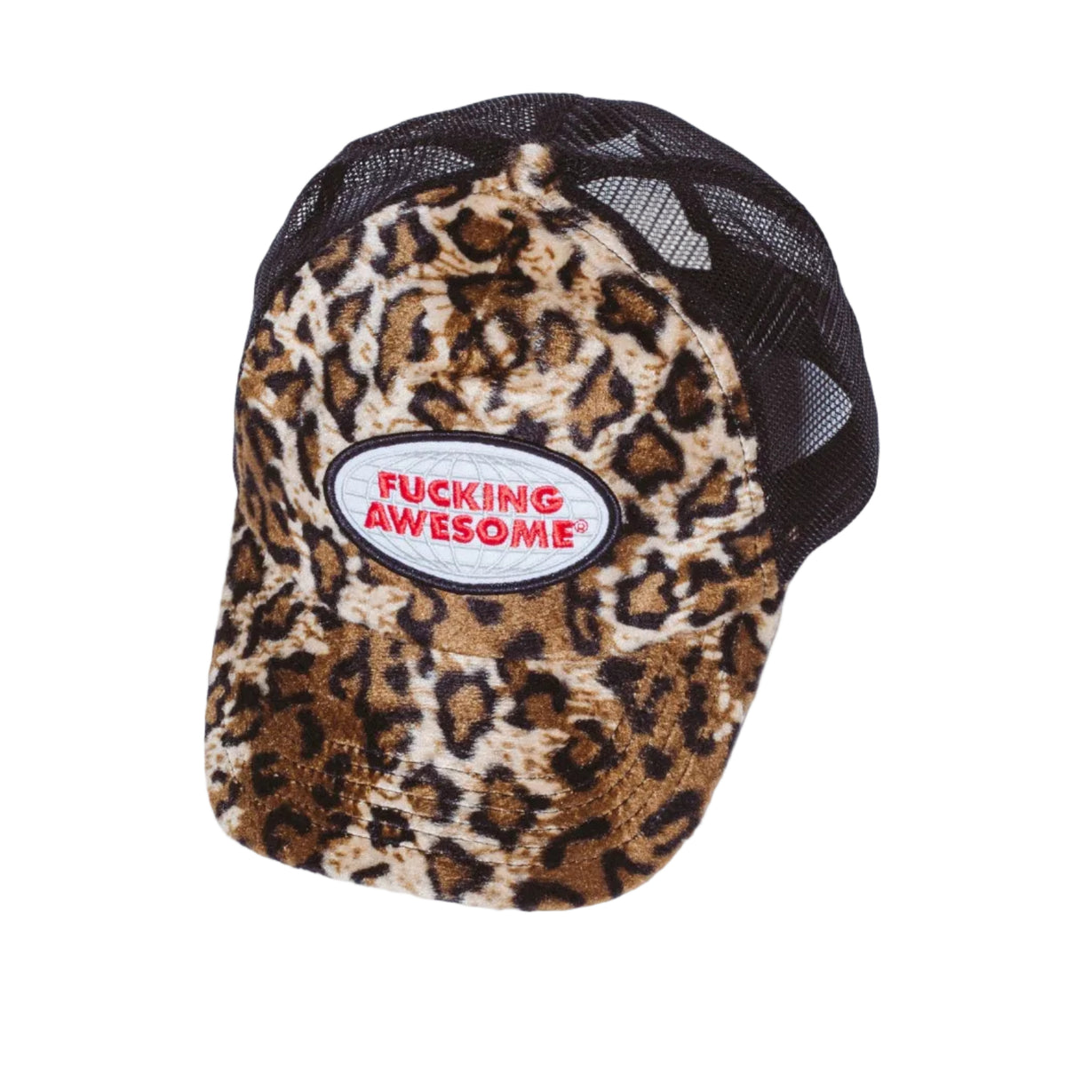 FA Patch Logo Leopard Trucker Hat