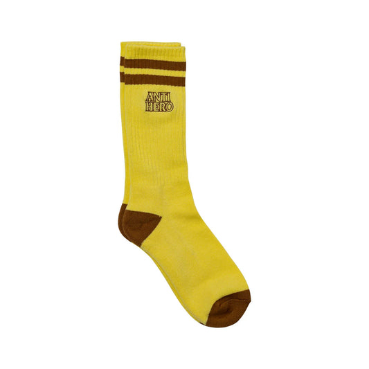 ANTI HERO Outline sock Yellow