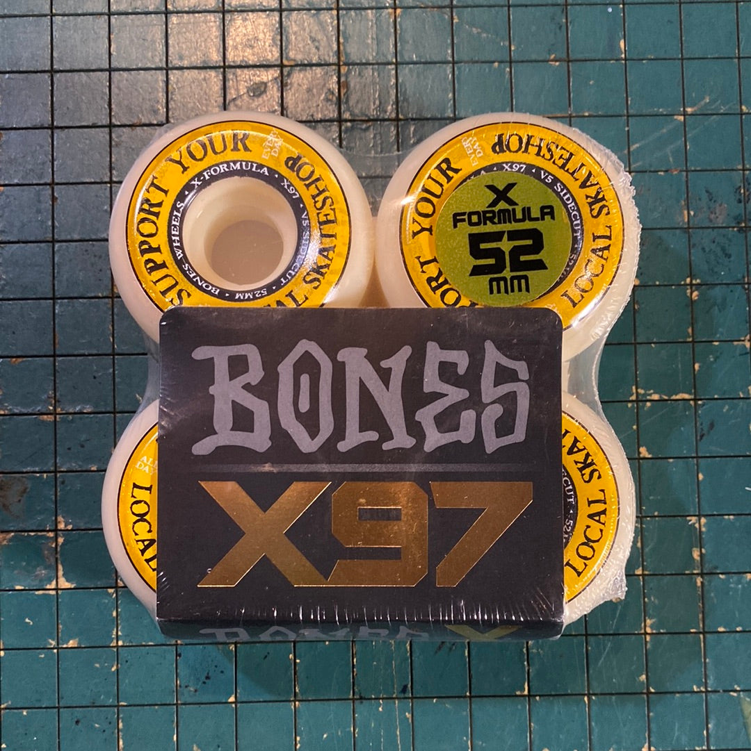Bones Wheels XFormula SUPPORT YOUR LOCAL Skate Co.
