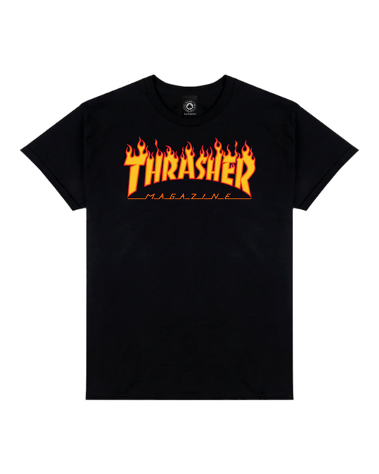 THRASHER Flame S/S Tee