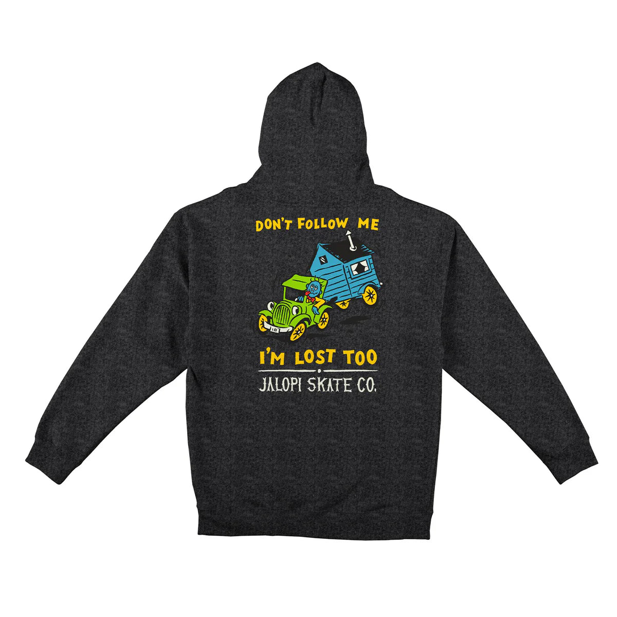 Anti Hero Jalopi Don’t Follow Me Hoodie (Charcoal)
