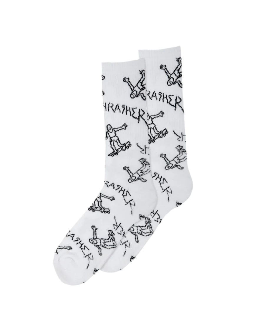 THRASHER GONZ Crew Socks