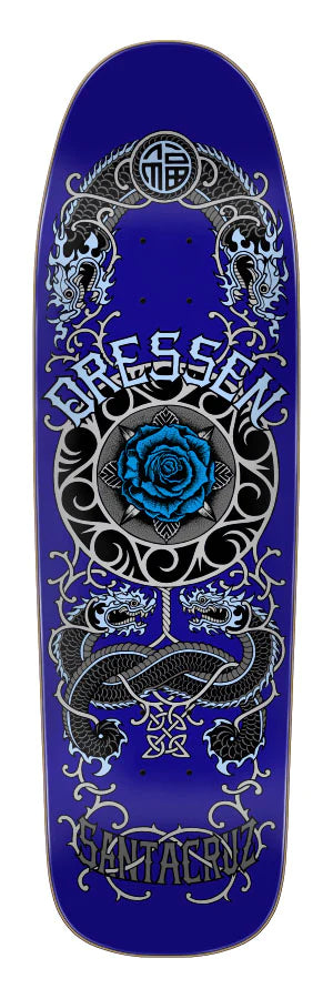 Santa Cruz Dressen Rose Crew One Shaped Deck 9.31