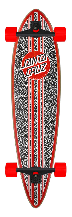 Santa Cruz Amoeba Dot Pintail Cruzer Complete 9.5