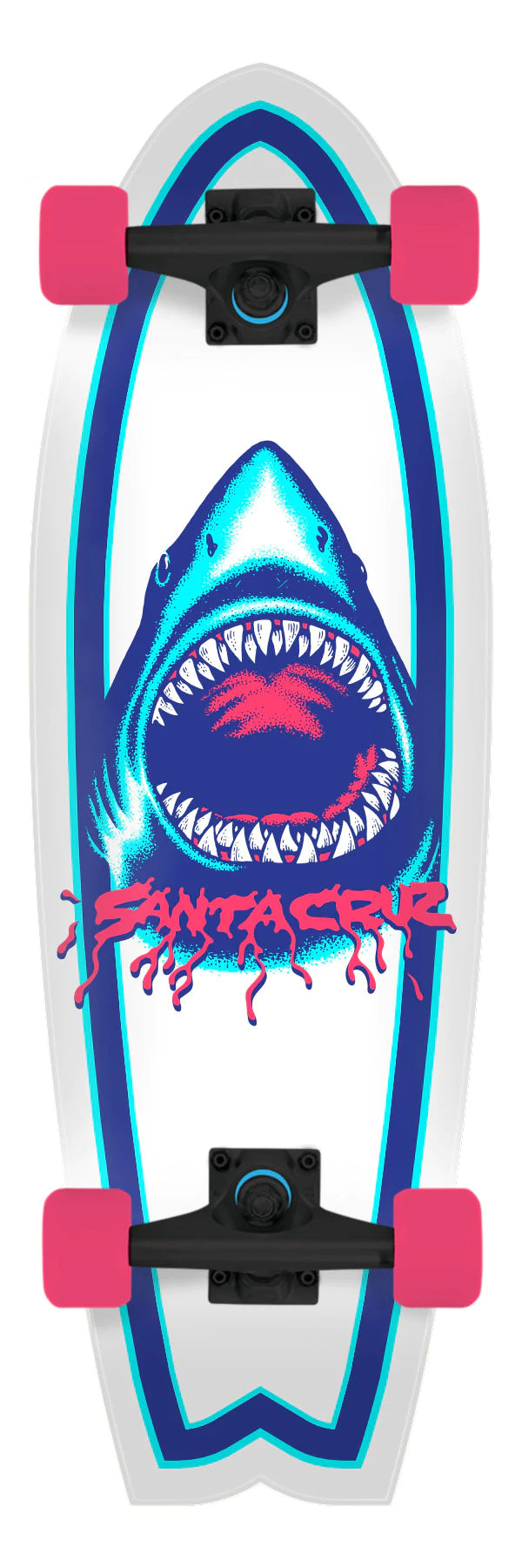 Santa Cruz Speed Wheels Shark Cruiser Complete