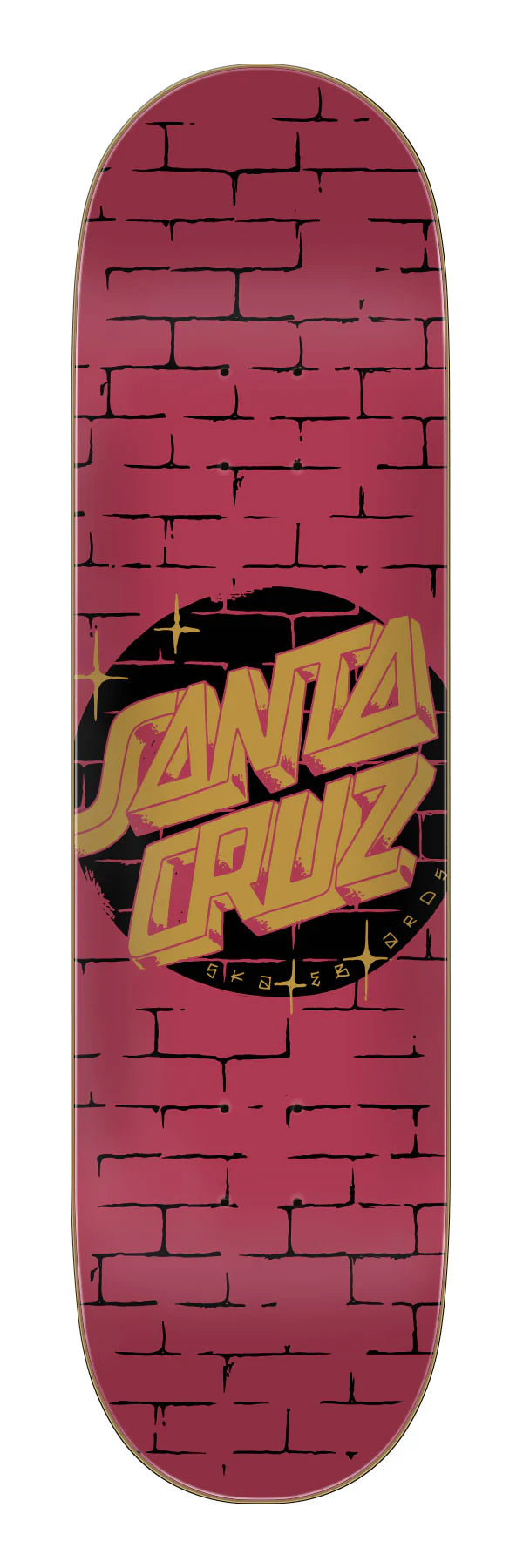 SANTA CRUZ Scrawled Brick Dot Deck