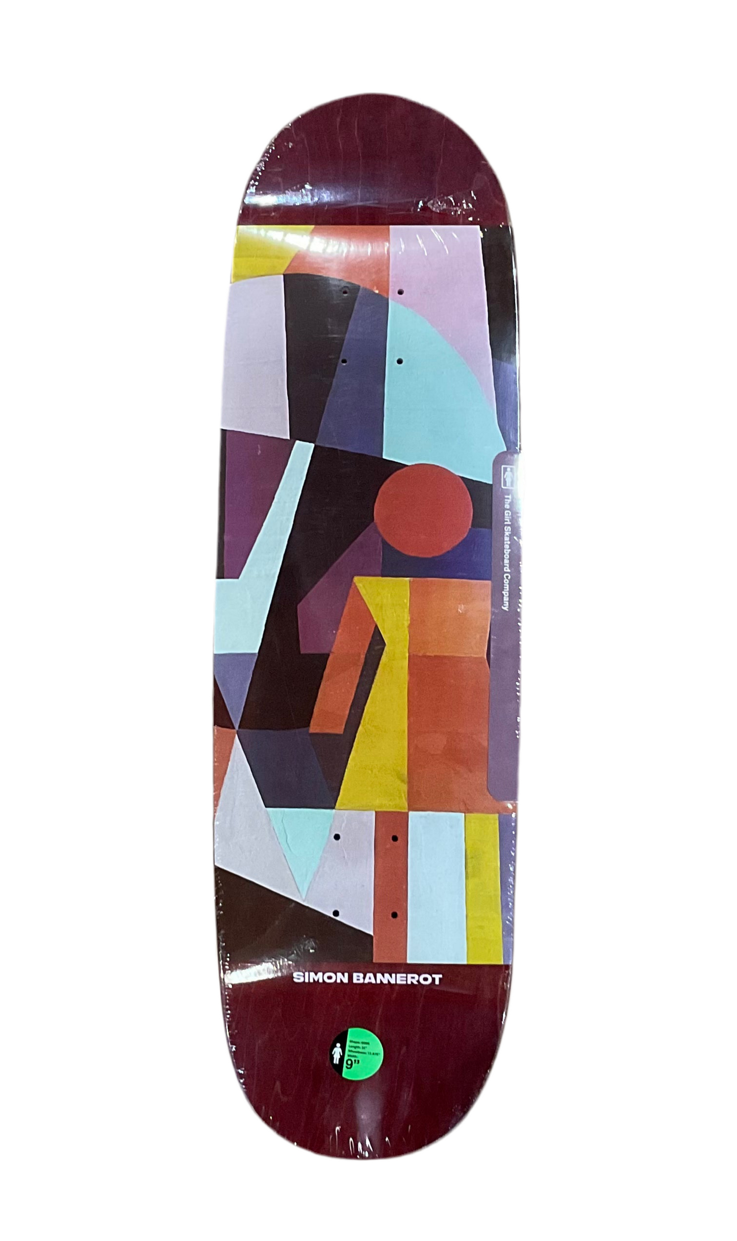Girl Bannerot Emergence shaped Deck 9.0