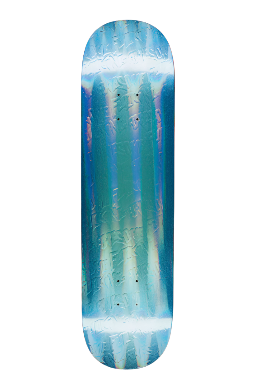 FA Gamma Ray Blue Embossed Deck 8.38