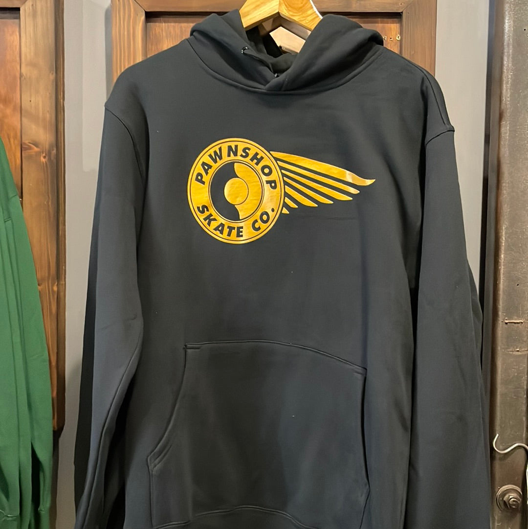 Pawnshop Wing and Wheel hoodie