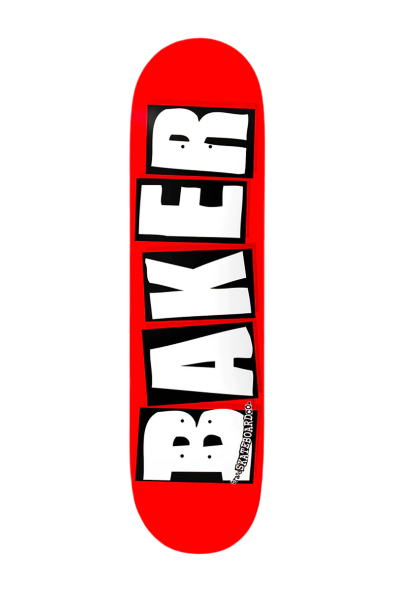 BAKER Logo White Deck 8.5