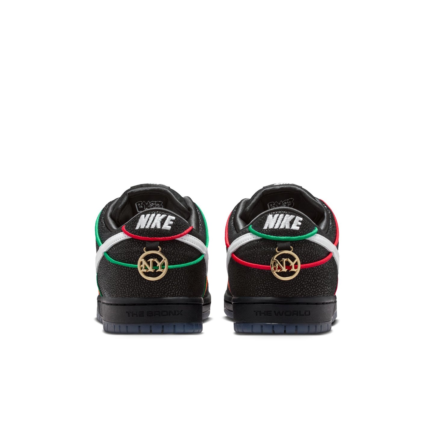 NIKE SB Dunk Low Pro QS Black/White-Challenge Red Noir/Rouge Challenge Blanc