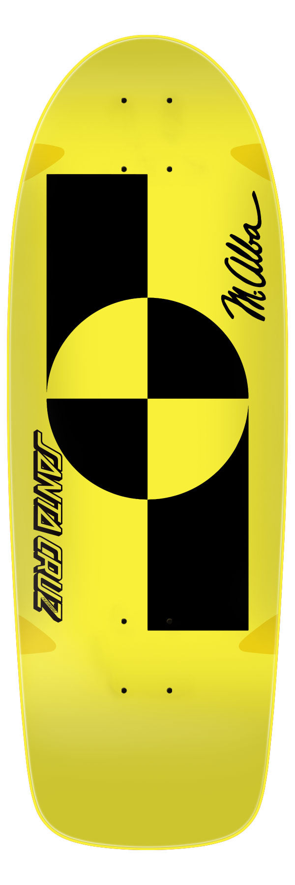 Santa Cruz Malba Crash Test Re Issue Deck 10.03