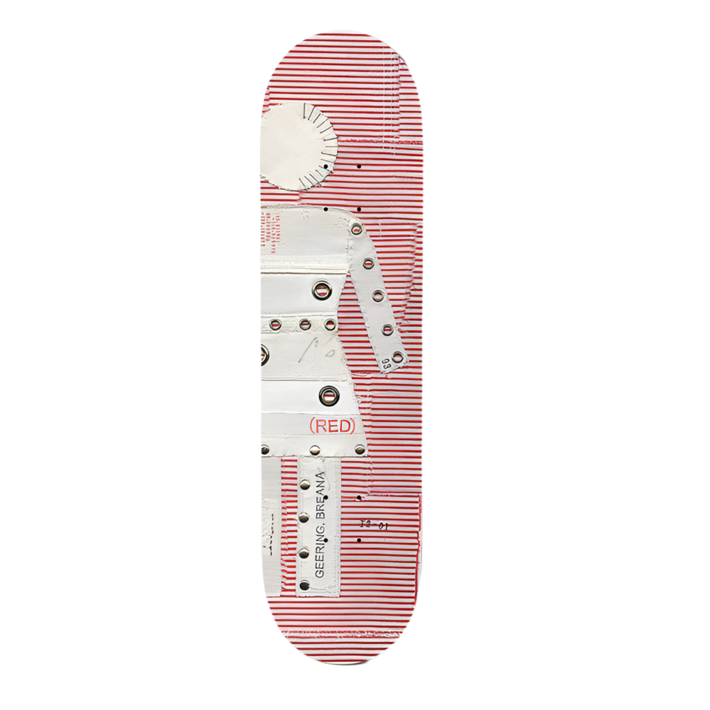 GIRL Geering (Red) Stripe Deck