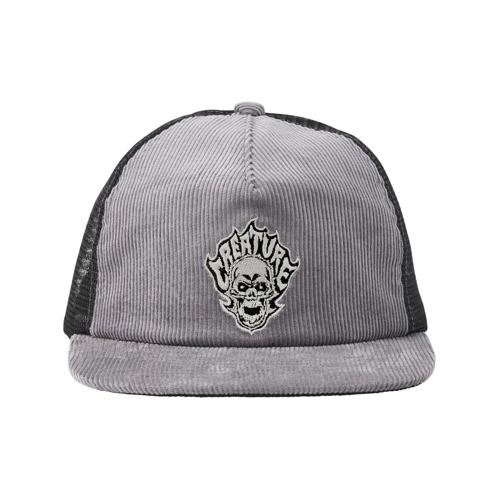 Creature Bonehead Flame Trucker Hat