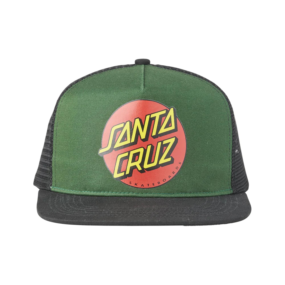 Santa Cruz Classic Dot Mesh Trucker Hat