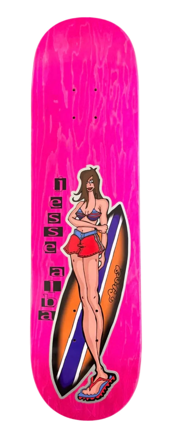 Frog Skateboards Surfer Girl Jesse Alba Deck