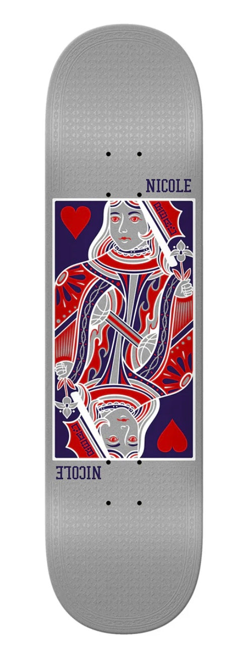Real Nicole Haus Queen of Hearts Twin Nose Deck