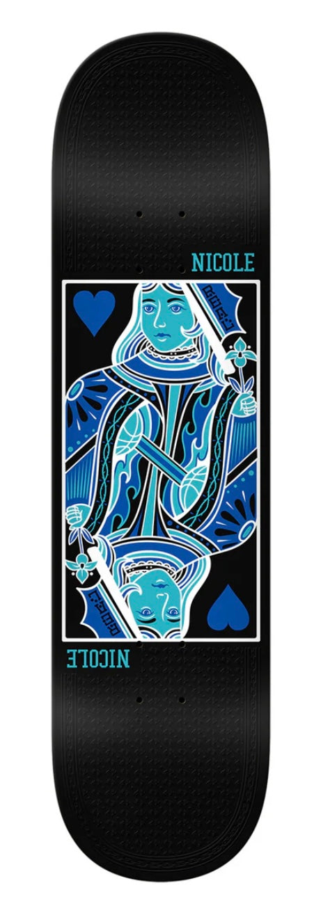 Real Nicole Haus Queen of Hearts Twin Nose Deck