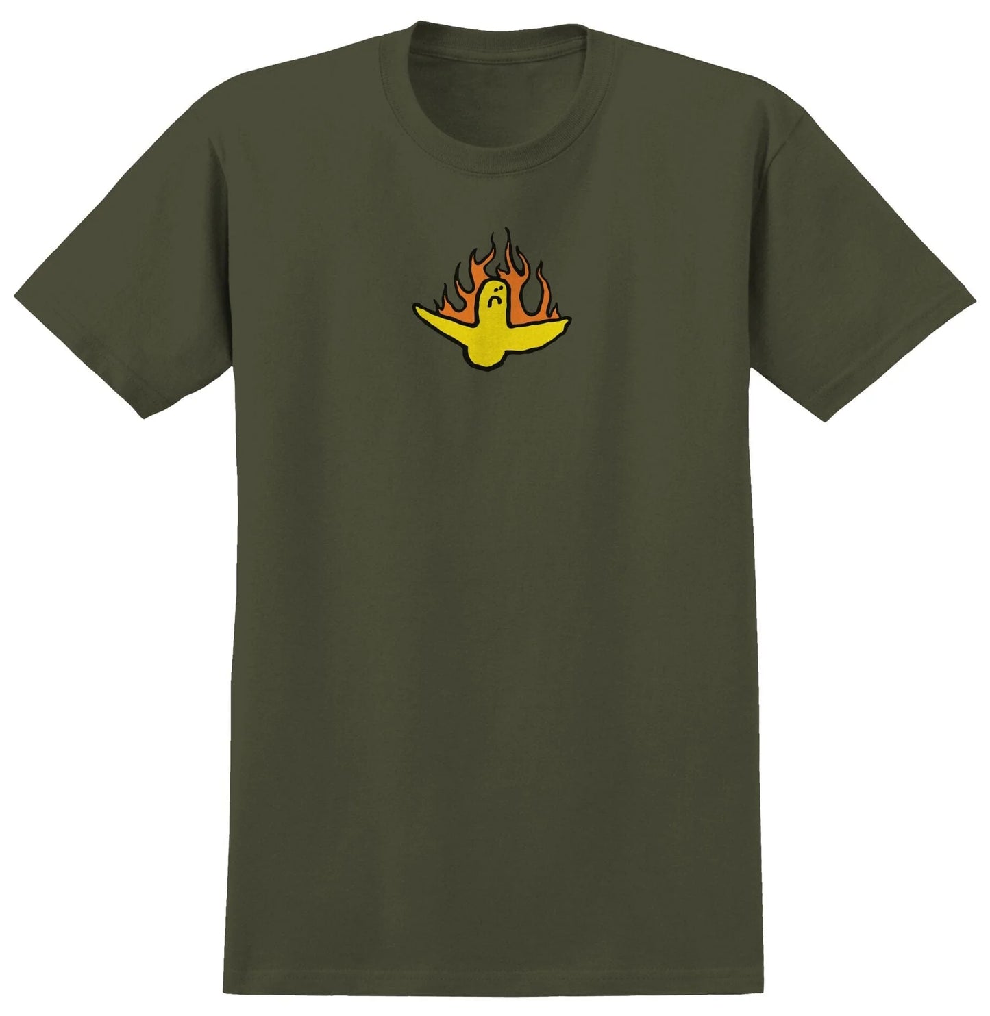 KROOKED Freebird Military Green S/S Tee