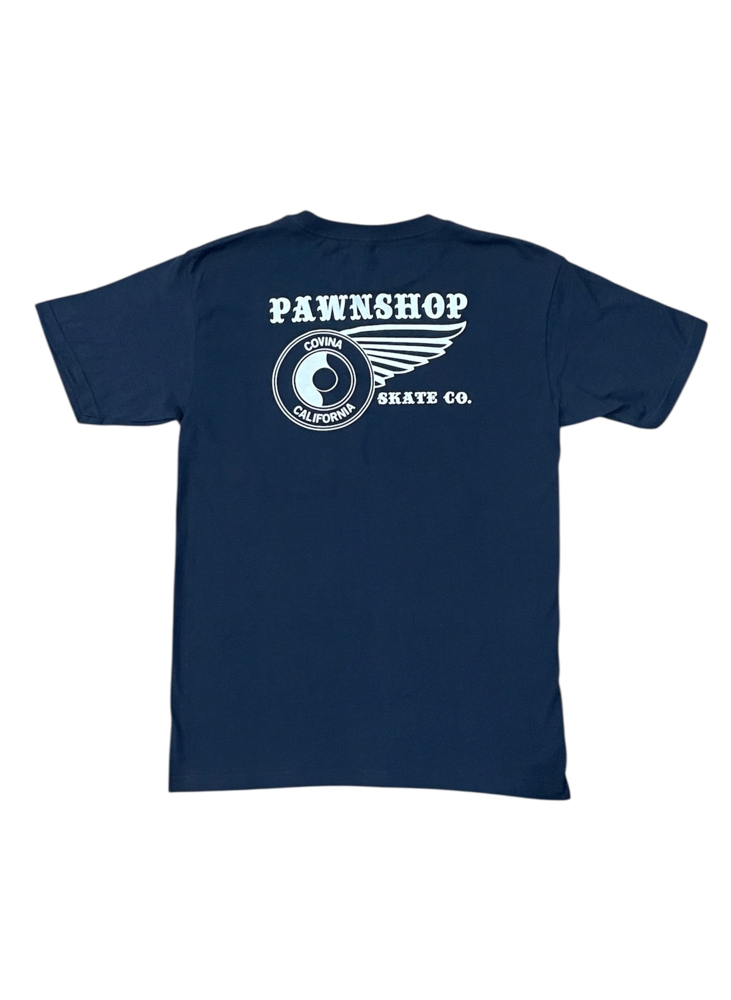 PAWNSHOP Wing and Wheel Pocket Tee