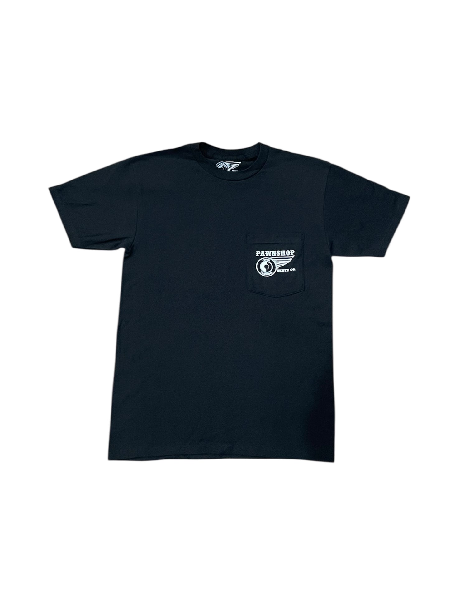 PAWNSHOP Wing and Wheel Pocket Tee
