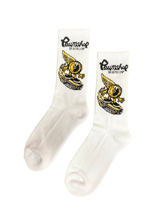 PAWNSHOP Wing and Wheel Dude Socks