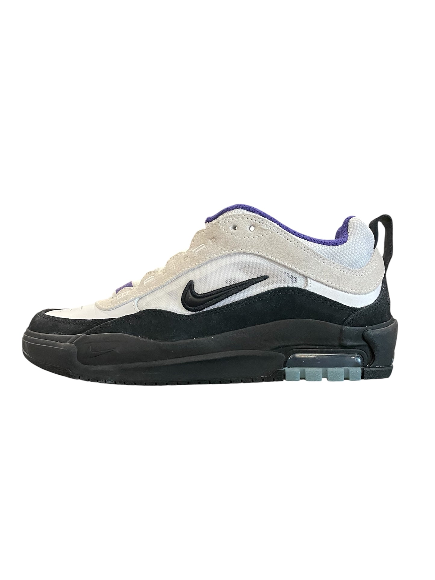 NIKE SB Air Max Ishod (White/Black-Court Purple-Black)