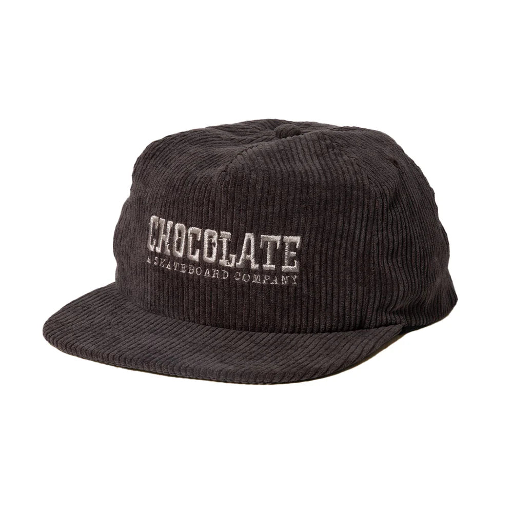 Chocolate Western Corduroy 5 Panel SnapBack Hat