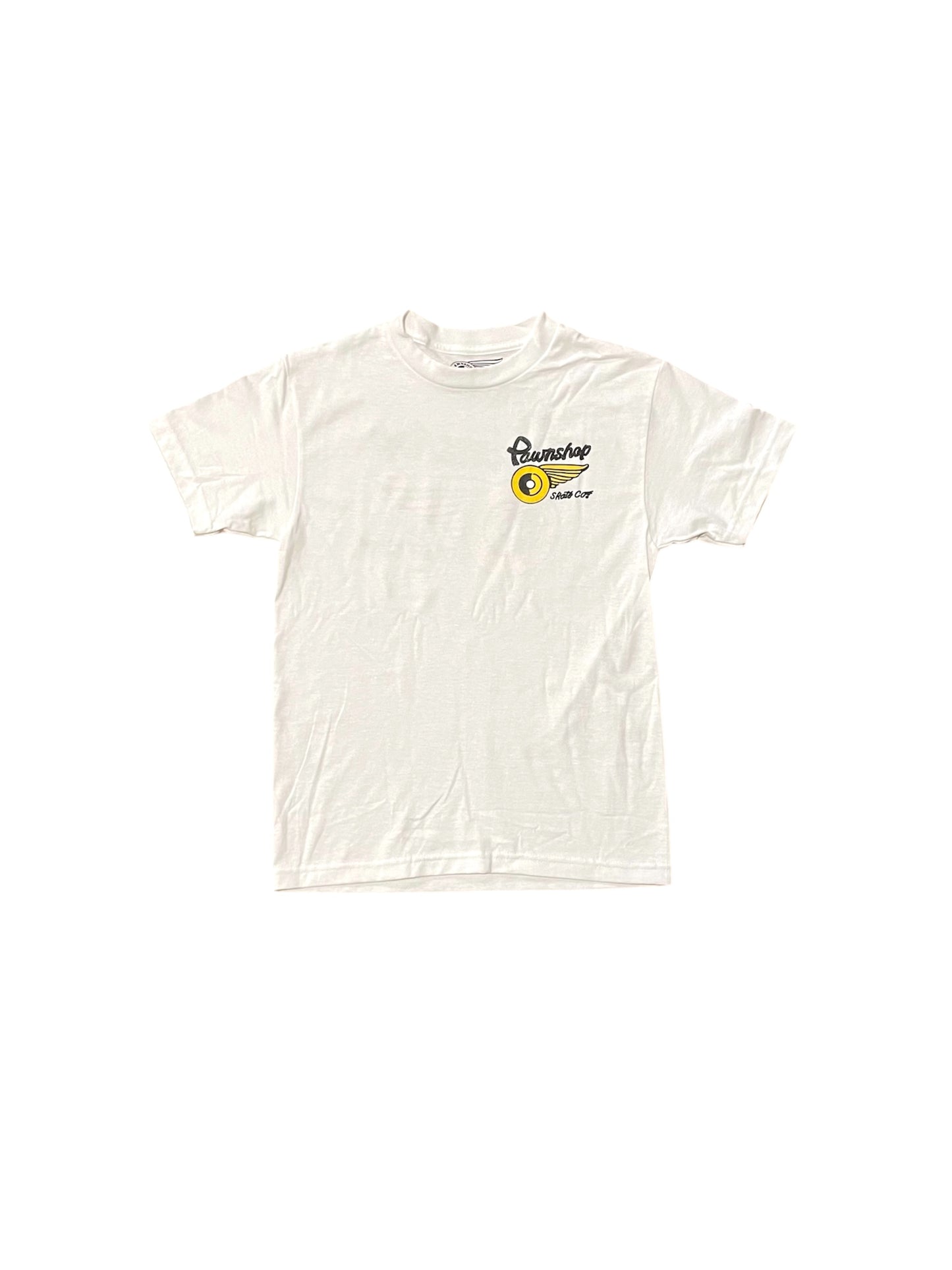 Pawnshop Chain Stitch Wing & Wheel Tee