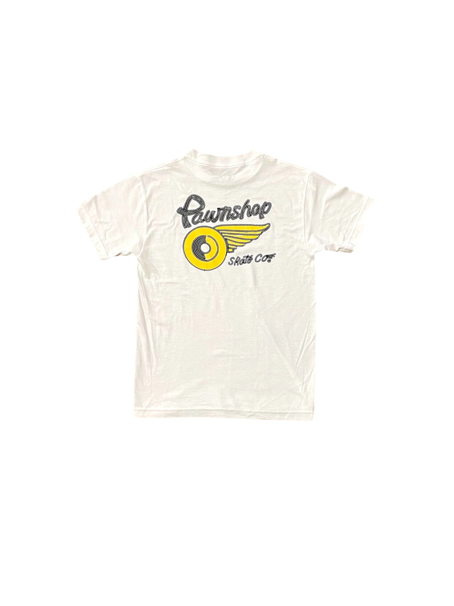 Pawnshop Chain Stitch Wing & Wheel Tee