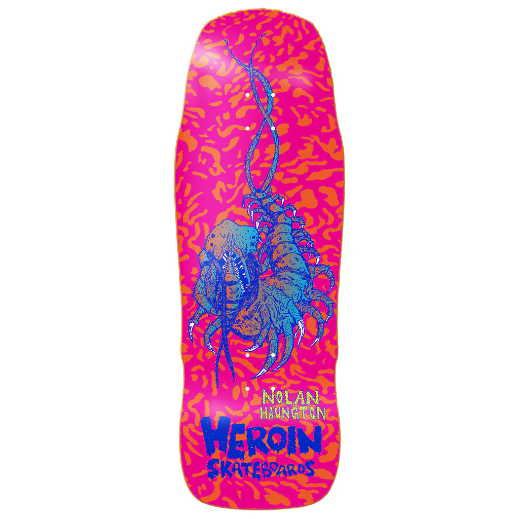 Heroin Skateboards Nolan Knock Off Deck 10.25