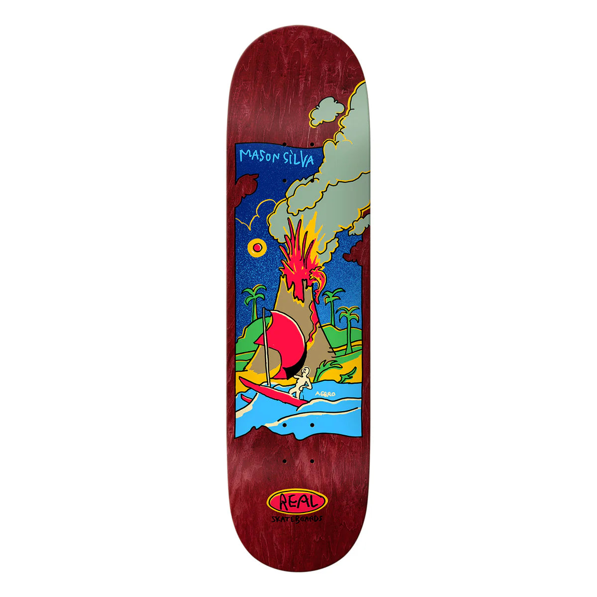 Real Mason Volcano DBX Deck 8.25