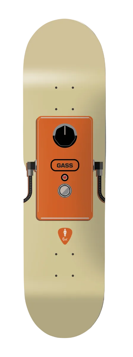 Girl Skateboards Gass Stomp Deck 8.5