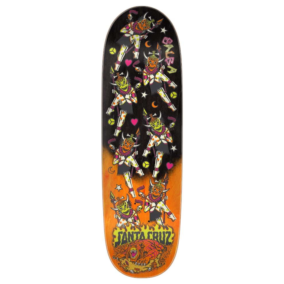 Santa Cruz Salba Firedance Pro shaped Deck