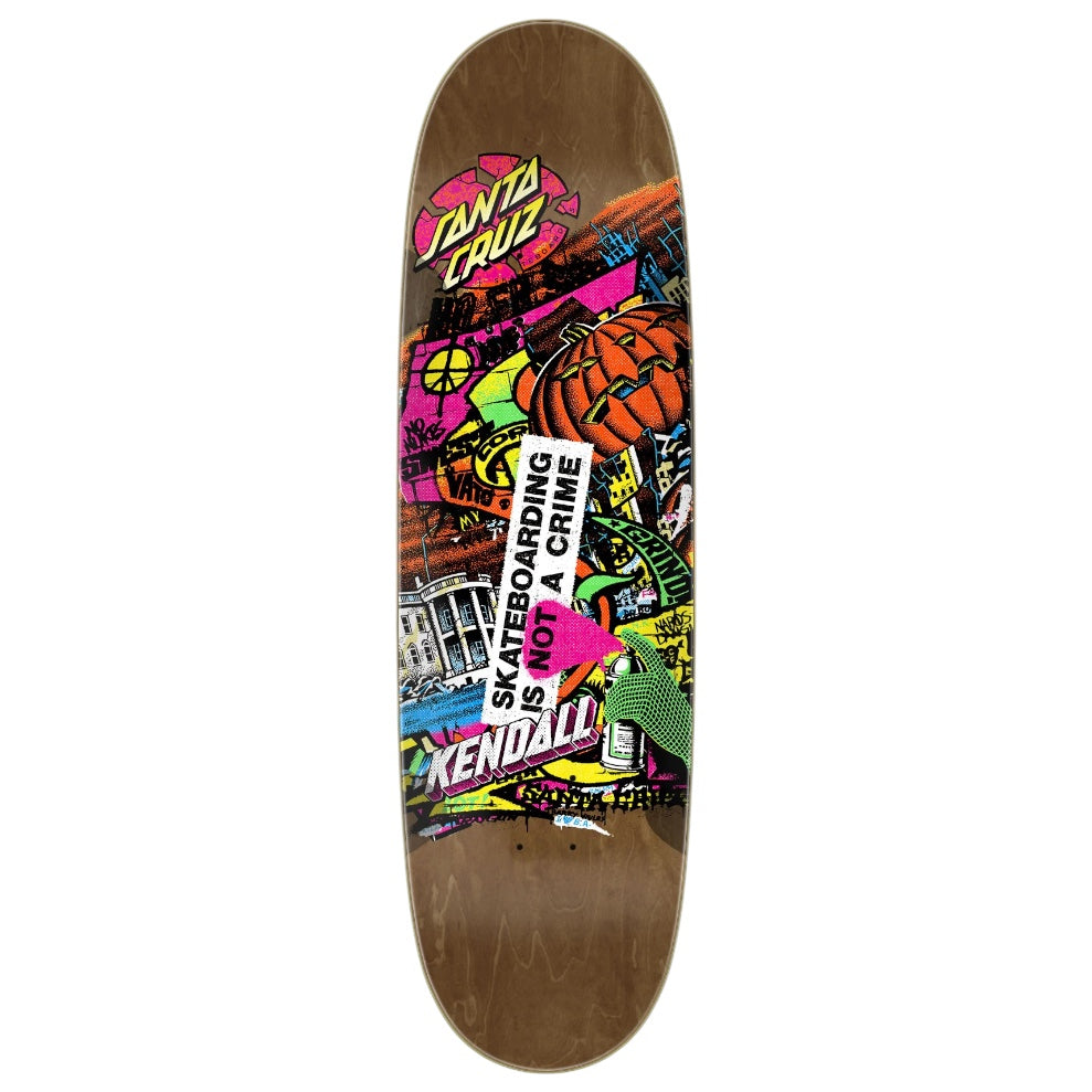 Santa Cruz Kendall Street Art Collage VX Deck