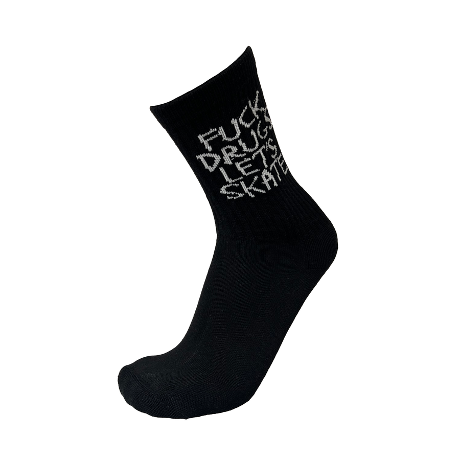 Heroin Skateboards Fuck Drugs Socks