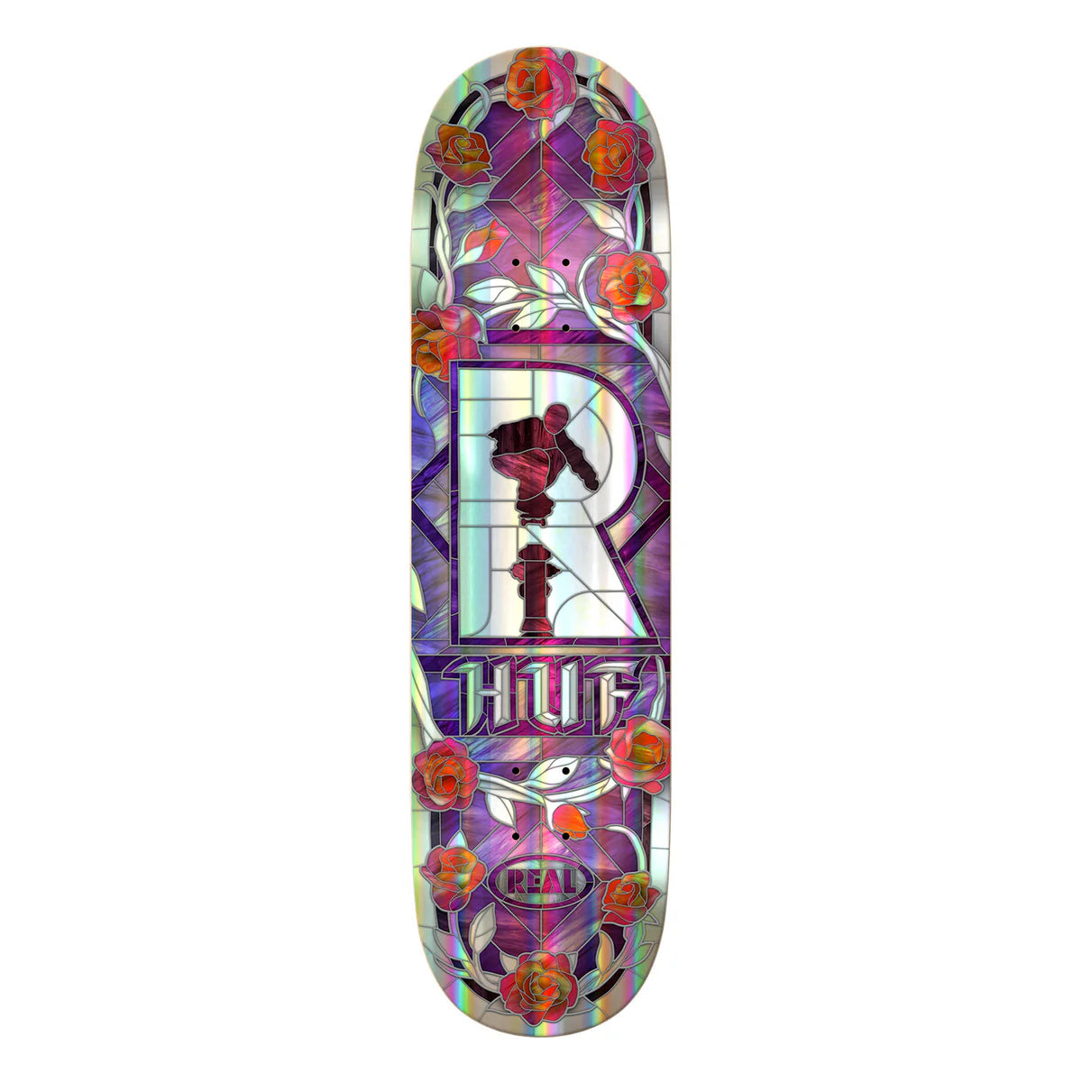 Real Huf Holographic Rainbow Cathedral Deck