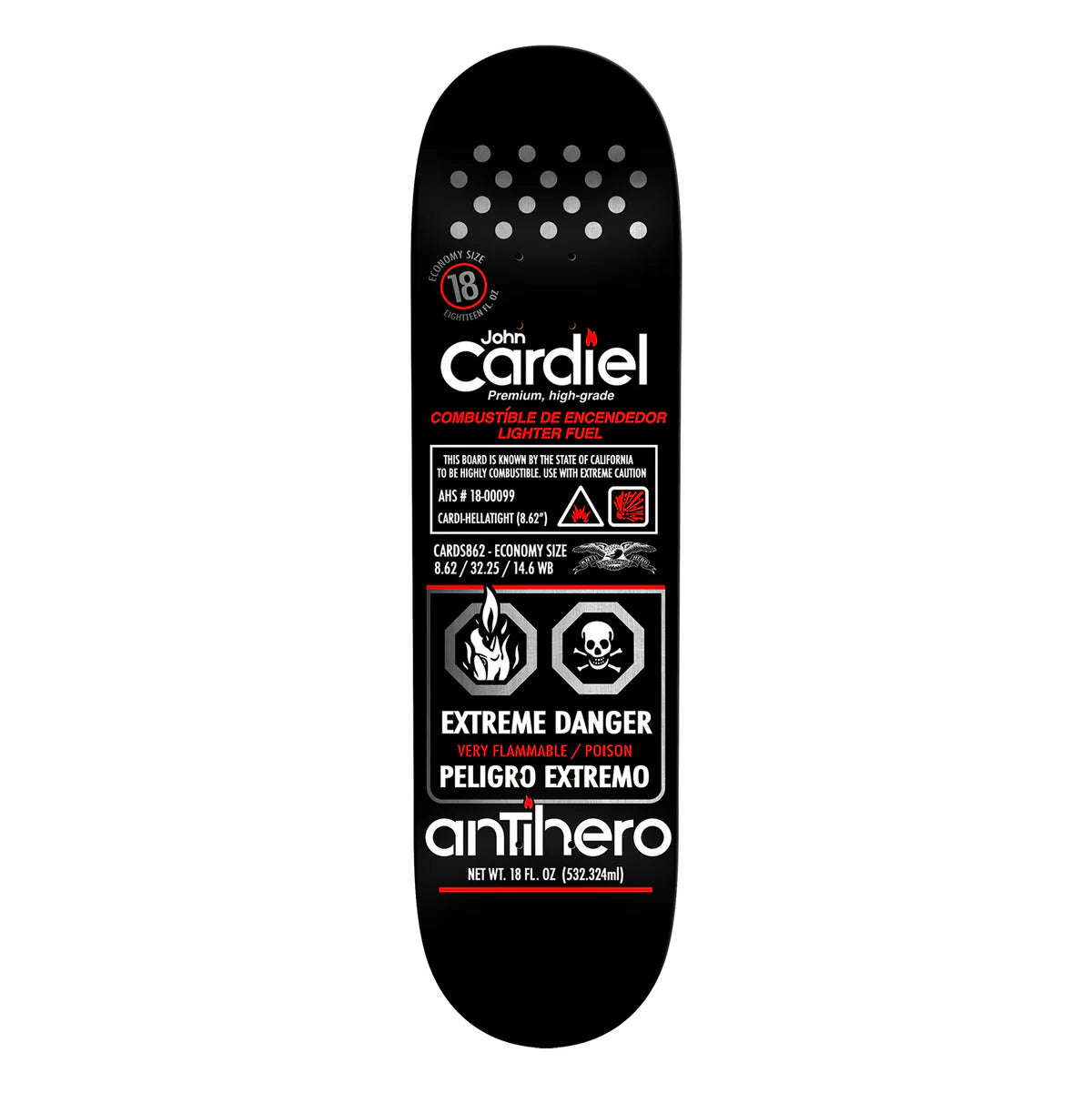 Anti Hero John Cardiel Fueled Up Deck