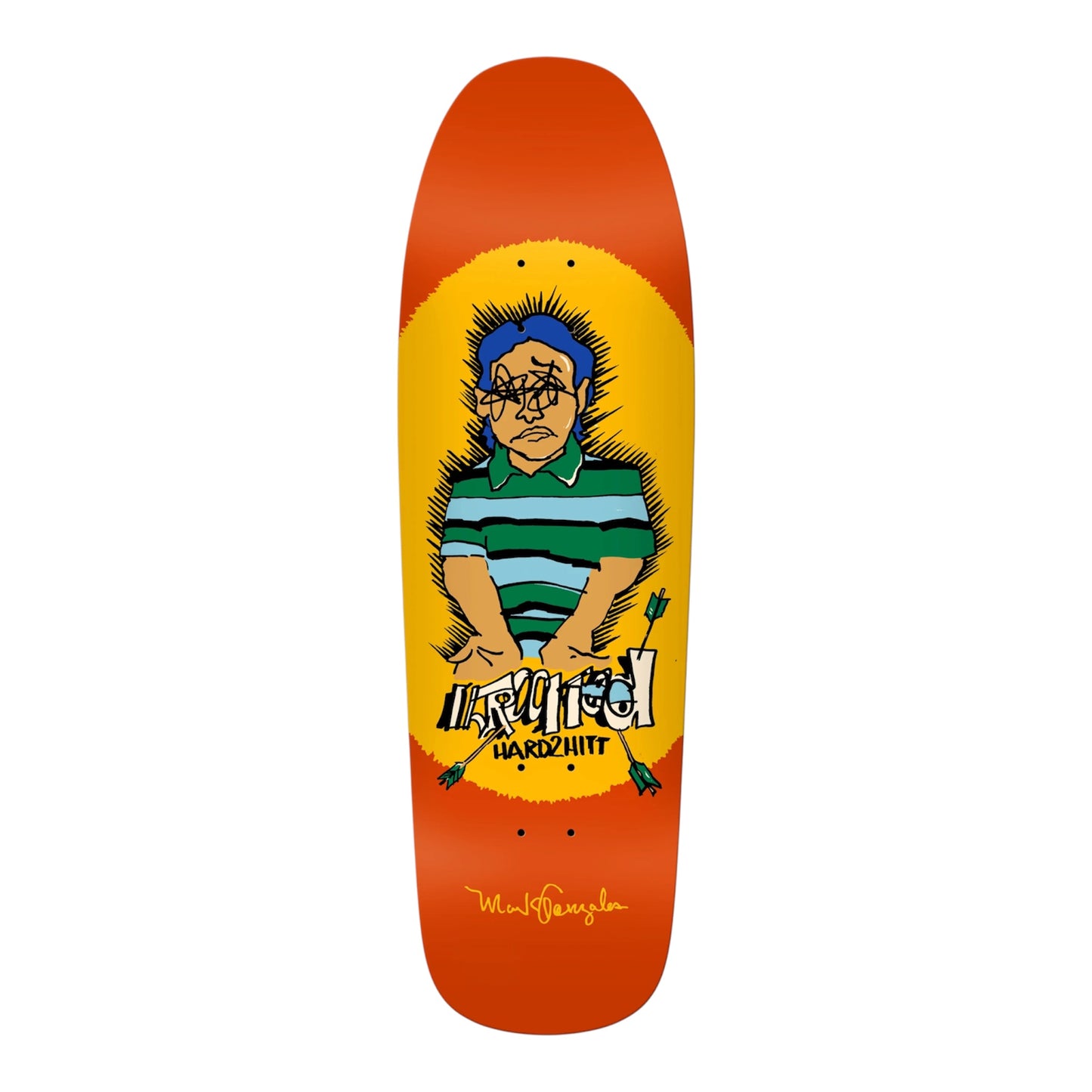 Krooked Mark Gonzales Hard 2 Hitt Deck