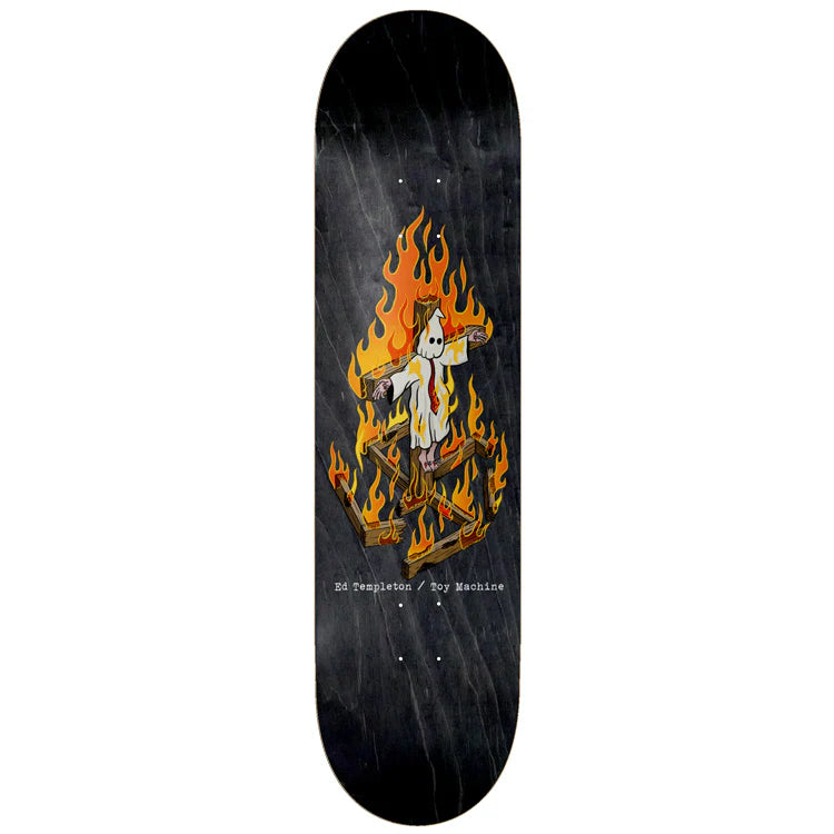 Toy Machine Ed Templeton Charred Cross Deck