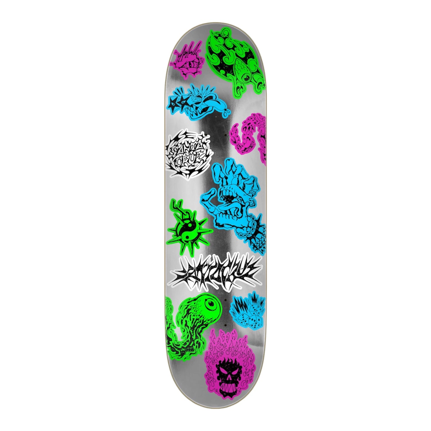 Santa Cruz Scribble Flash Feelbase Deck