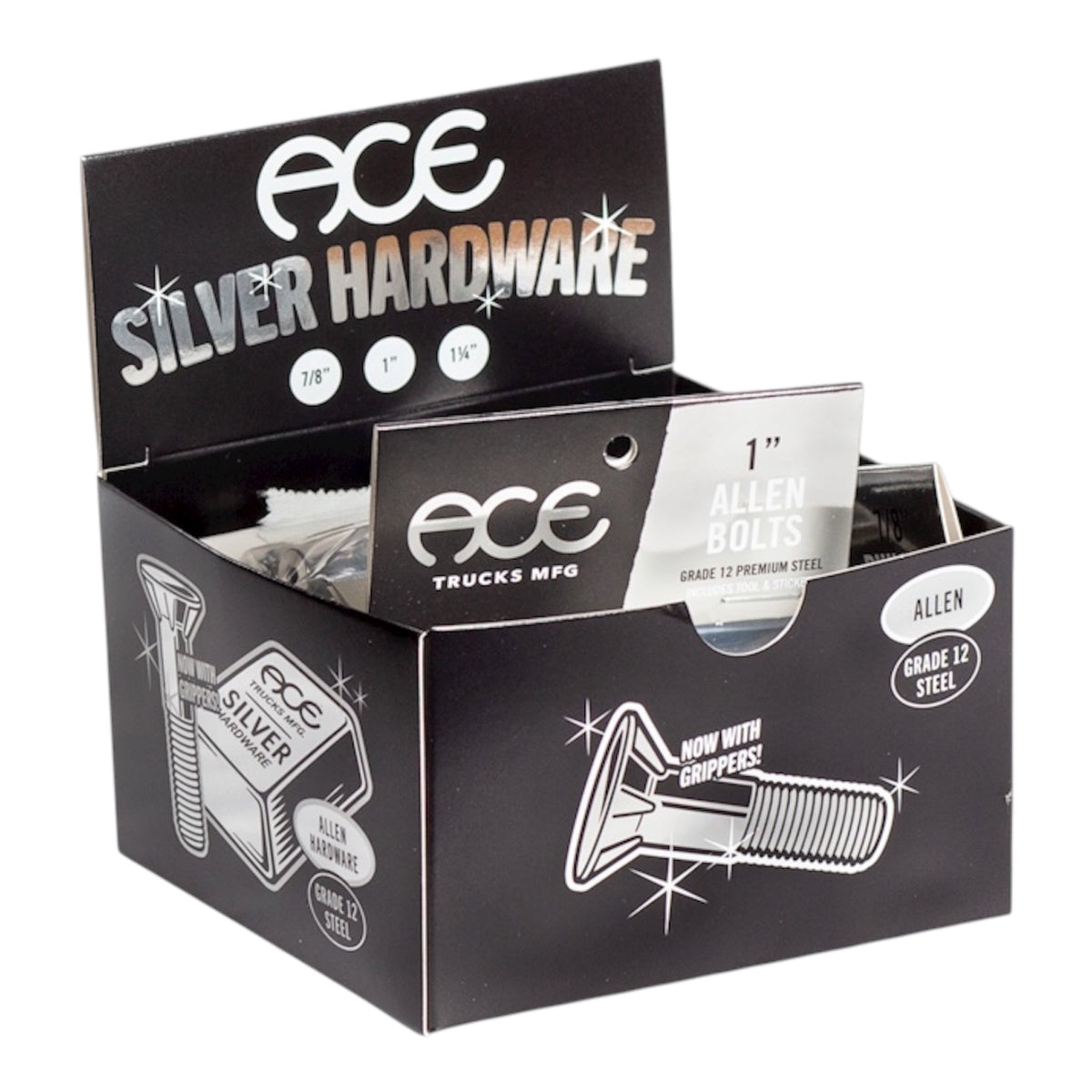 Ace Allen Bolts Silver 7/8”