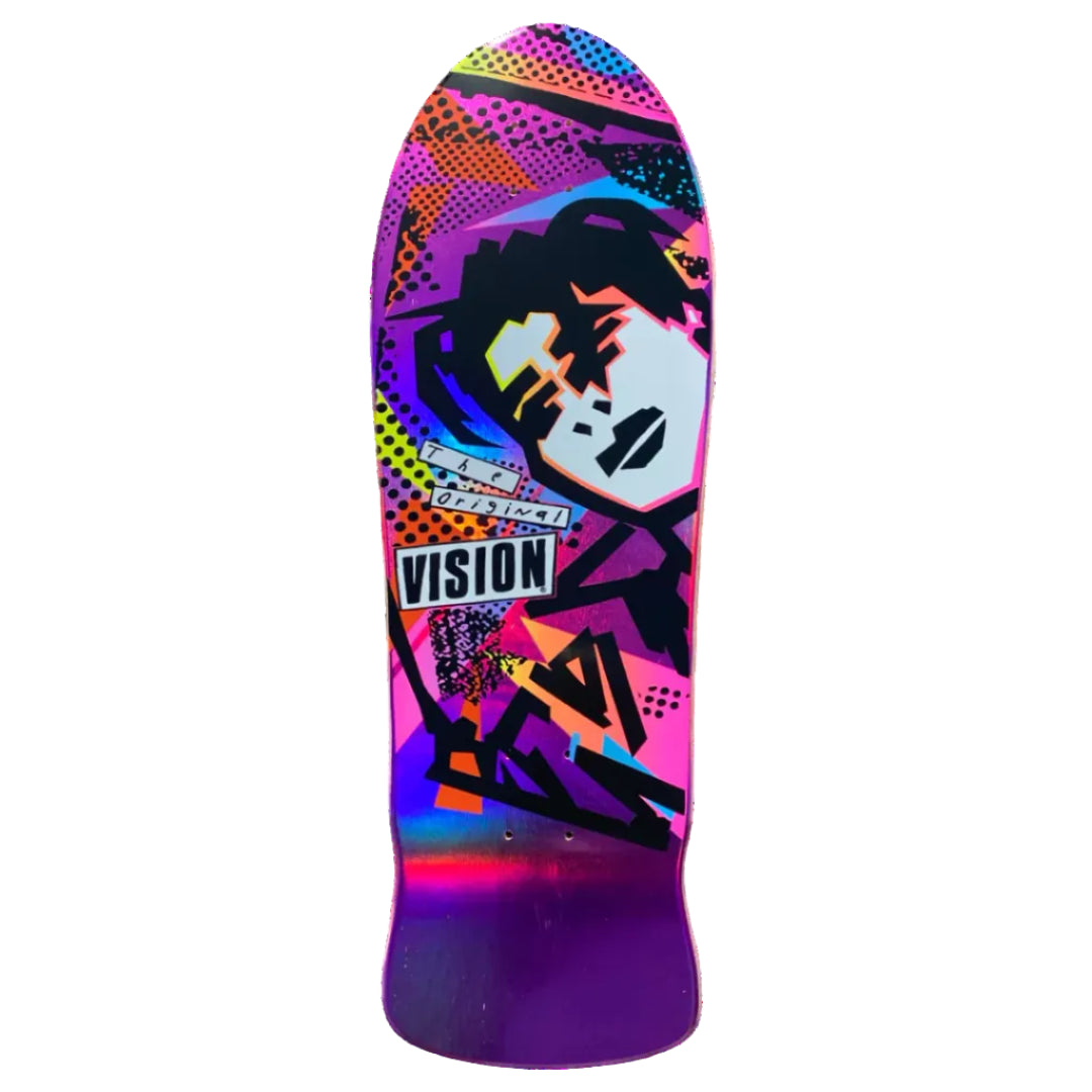 Vision Mark Gonzales Pink Foil Deck