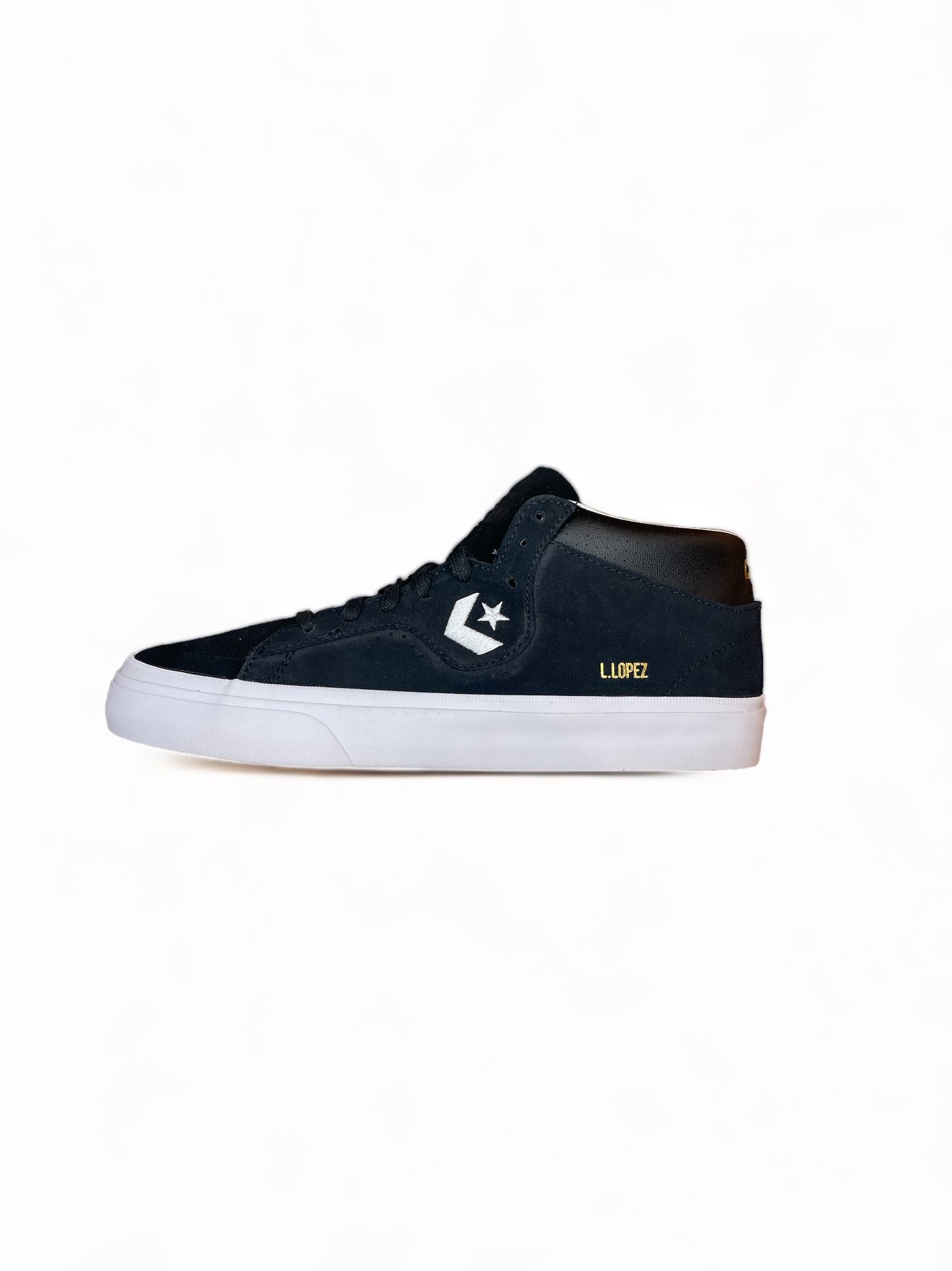 Converse Louie Lopez Pro Mid (Black/Black/White)