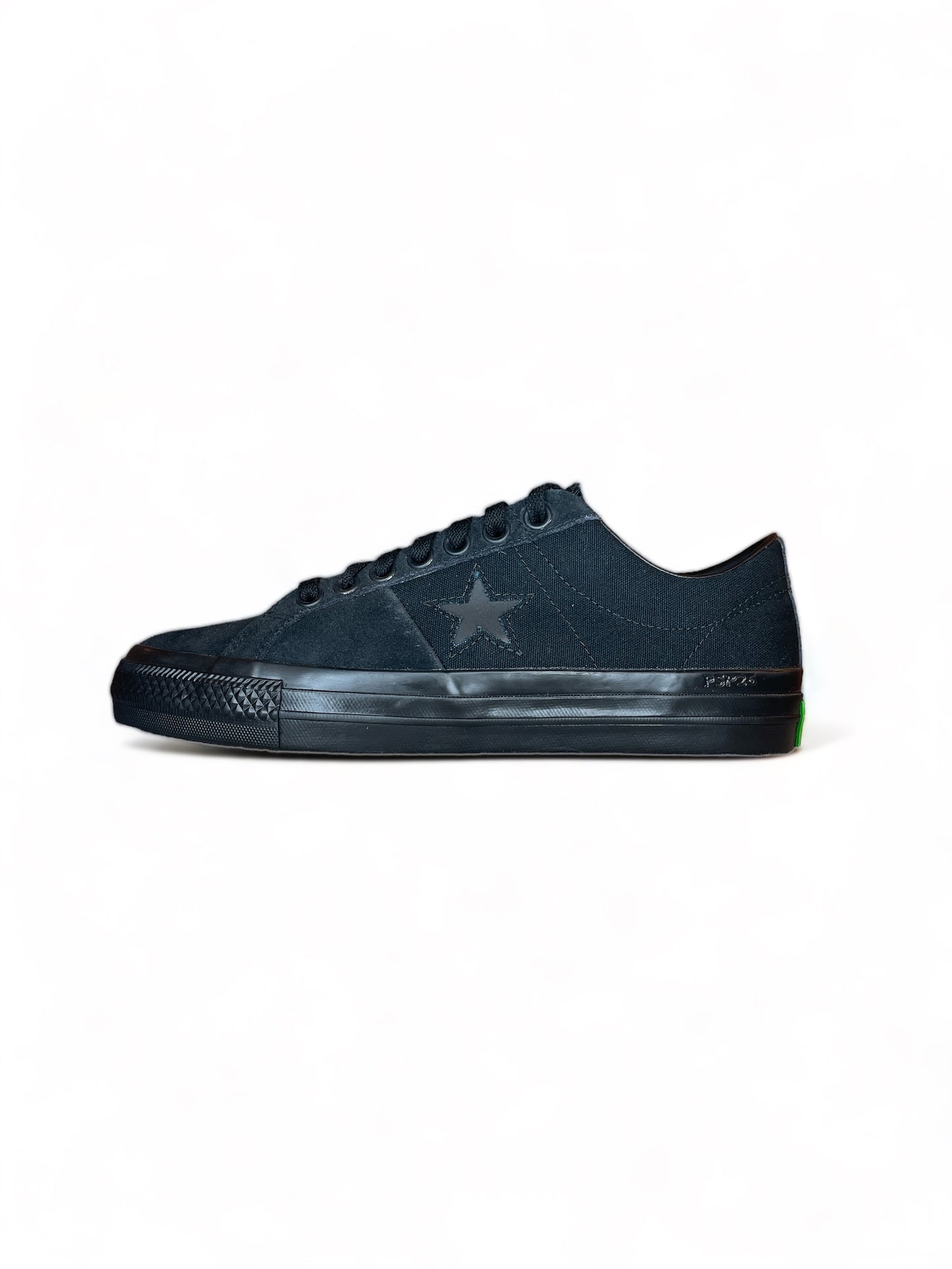 Converse One Star Pro Ox (Black/Sap Green)