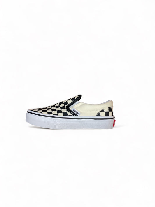 Vans Classic Slip On Checkerboard TD (Black/White)