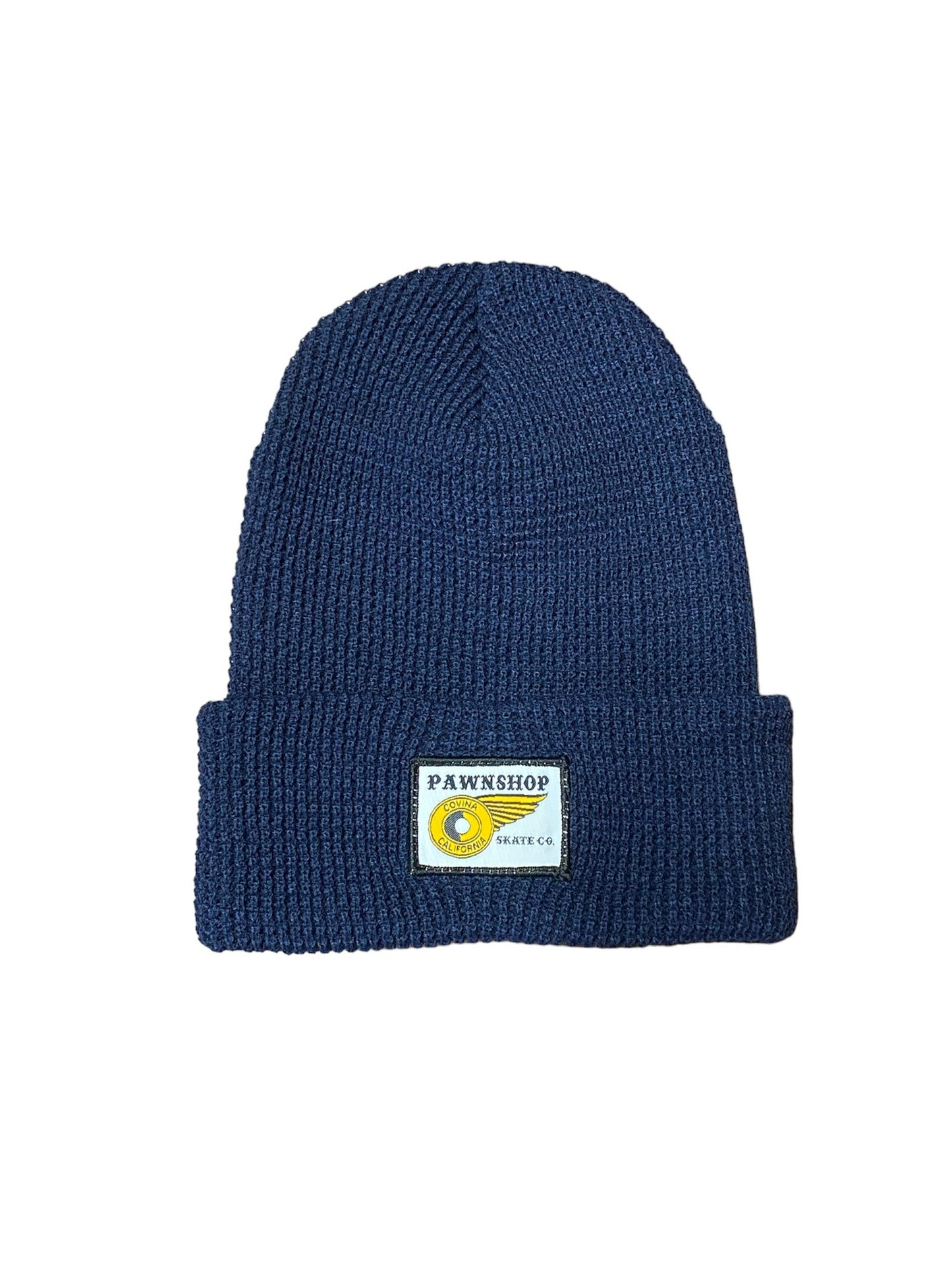 Pawnshop Wing and Wheel Knitted Cuff Beanie