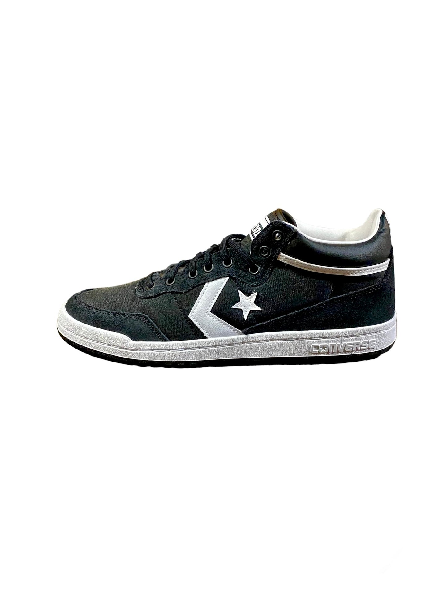 Converse Fast Break Pro Mid (Black/White/Black)